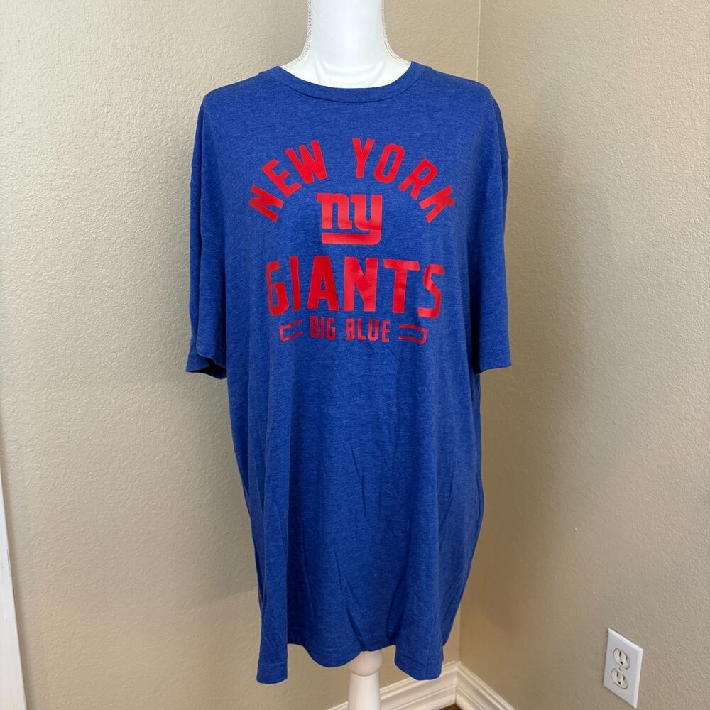 New York Giants Mens Football Shirt Size XXL Top NFL Team Apparel New with Tags